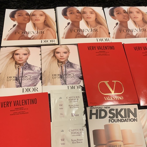 Large Dior Heavy Skincare & Makeup Sample Bundle - Picture 2 of 5